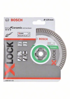 2608615132 X-LOCK     125  BfCeram(best for ceramic)Extraclean 2.608.615.132 